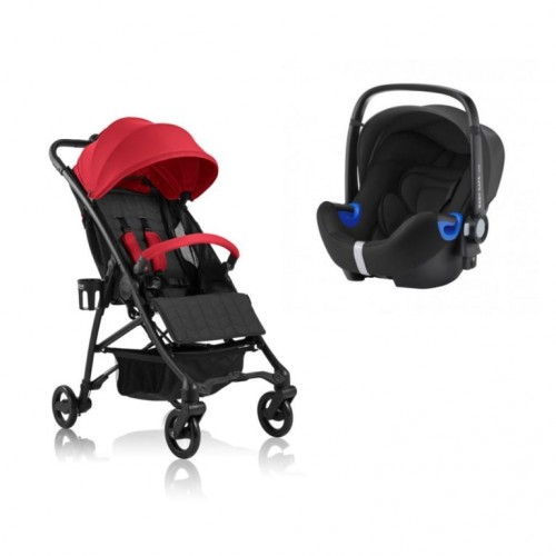 BRITAX Light + i-Size Travel System